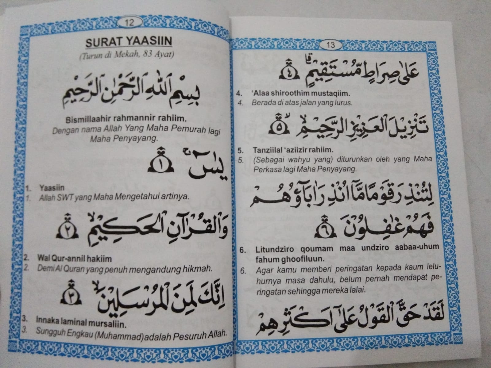 Bacaan Surat Yasin Full 83 Ayat Lengkap Dengan Terjemahan Teks Arab Dan ...